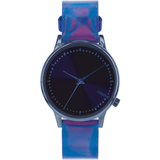 Komono Estelle Watch | Iridiscent Cobalt