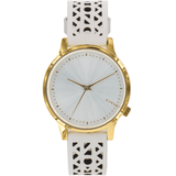 Komono Estelle Cutout Watch | White Gold