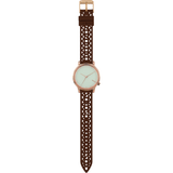 Komono Estelle Cutout Watch | Cognac