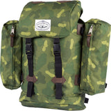 Poler Classic Rucksack Backpack | Green Camo 532020-GCO