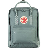 Fjällräven Kånken Backpack | Frost Green/Chess Pattern
