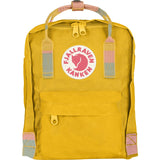 Fjallraven KŒnken Mini Backpack | Warm Yellow/Random Blocked - F23561 141-905