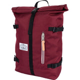 Poler Retro Rolltop Backpack | Burgundy 532021-BUR