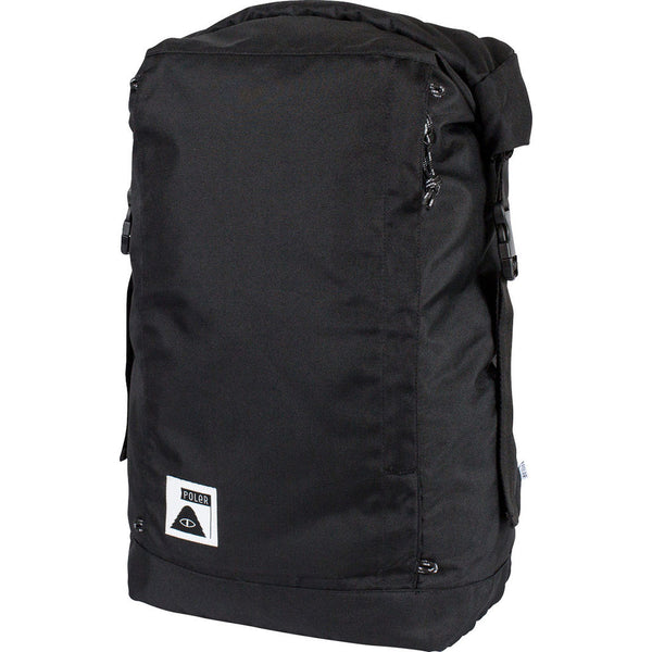 Poler Rolltop Backpack | All Black 13100003-BLK