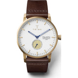 Triwa Snow Falken Watch | Dark Brown Classic FAST110CL010413