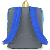 Mokuyobi Faux Roll Top Backpack | Royal/Neon Orange FROL01