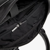 Hook & Albert Formal Briefcase | Black Leather