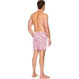 Tom & Teddy Men's Flamingo Shorts | Pink & Red