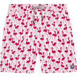 Tom & Teddy Men's Flamingo Shorts | Pink & Red
