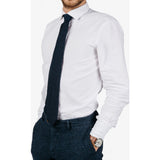 Hook & Albert Solid Silk Knit Tie | Navy FW14-KTSD-NVY-OS