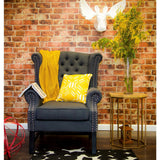 TOV Furniture Fairfield Linen Club Chair | Grey- TOV-63102-Grey