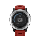 Garmin Fenix 3 Watch Performer Bundle with HRM-Run | Silver/Red