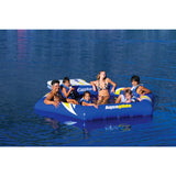 Aquaglide Fiesta Inflatable Swim Platform | Yellow/Blue/Black 58-5216640