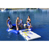 Aquaglide Fiesta Inflatable Swim Platform | Yellow/Blue/Black 58-5216640