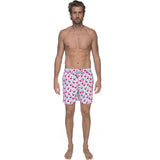Tom & Teddy Flamingo Swim Trunk | Fuschia / S
