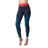 Michi Flare Legging | Blue Flame