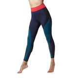 Michi Flare Legging | Blue Flame