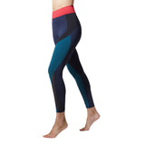 Michi Flare Legging | Blue Flame
