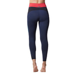 Michi Flare Legging | Blue Flame