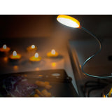 BioLite Multifunctional Campstove and Flexlight | Silver/Orange CSA1001