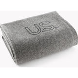 Faribault Foot Soldier Wool Blanket | US Navy Gray 2050 Twin 66x90