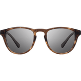 Shwood Francis Acetate Sunglasses | Bourbon & Elm Burl / Grey Polarized WAFB3ELGP