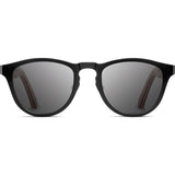 Shwood Francis Titanium Sunglasses | Black & Walnut / Grey WTFBWFP
