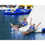 Aquaglide Freefall Extreme Inflatable Water Slide | Blue/White/Yellow 58-5210006