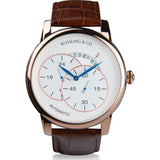 Rossling & Co. Strasse Automatic Watch | Rose Gold/White