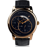 Rossling & Co. Strasse Automatic Watch | Rose Gold/Black