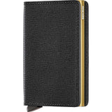 Secrid Crisple Slimwallet | Black SC-black-gold