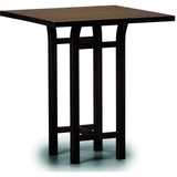 Greenington Tulip 40" Bar Height Table | Black Walnut G0018BL