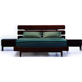 Greenington Currant Queen Platform Bed | Black Walnut G0026BL