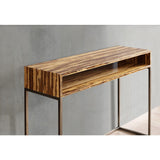 Greenington Toronto Solid Exotic Tiger Bamboo Console table | Exotic Tiger G0057T