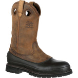 G5514 - Georgia Boot Muddog Wellington Work Boot Medium | Brown