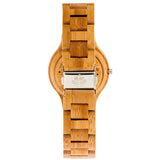 Tense Pacific Coastal Men's Watch Bamboo | G7509B-W