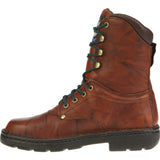G8083 - Georgia Boot Eagle Light Work Boot Medium | Brown