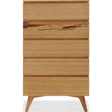 Greenington Azara Five Drawer Chest | Caramelized GA0004CA