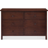 Greenington Hosta Six Drawer Dresser | Sable GB0603SA