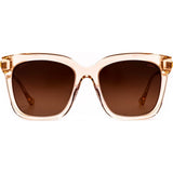 DIFF Eyewear Bella Sunglasses | Ginger Crystal + Light Brown Gradient Lens