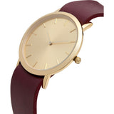 Analog Classic Gold Plated Watch | Cherry Strap GC-CG