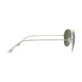 Diff Eyewear Cruz Sunglasses | Gold + Blue Mirror Lens