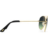 DIFF Eyewear Cruz Sunglasses | Gold + G15 Gradient