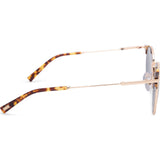 DIFF Eyewear Summit Sunglasses | Gold, Amber Tortoise + Grey Polarized