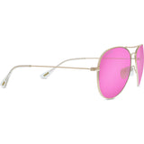 DIFF Eyewear Cruz Sunglasses | Gold + Pink Mirror