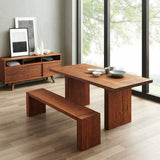 Sequoia 84" Dining Table - Distressed Exotic