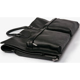 Hook & Albert Leather Garment Weekender | Black GWBLTH-BLK-OS