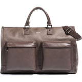 Hook & Albert Leather Garment Weekender | Brown GWBLTH-BRN-OS