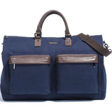 Hook & Albert Twill Garment Weekender | Navy GWBTWL-NVY-OS