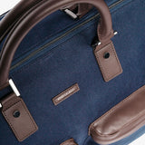 Hook & Albert Twill Garment Weekender | Navy GWBTWL-NVY-OS